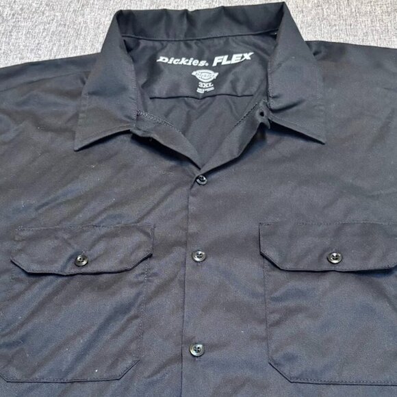 Dickies Men's Short Sleeve Work Shirt, 3XL - Picture 6 of 7
